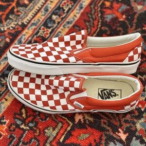 Classic Checkered Vans - Auburn